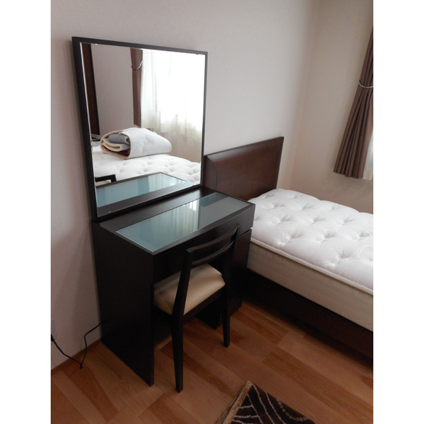 一面鏡フローラ　ウエンジ色