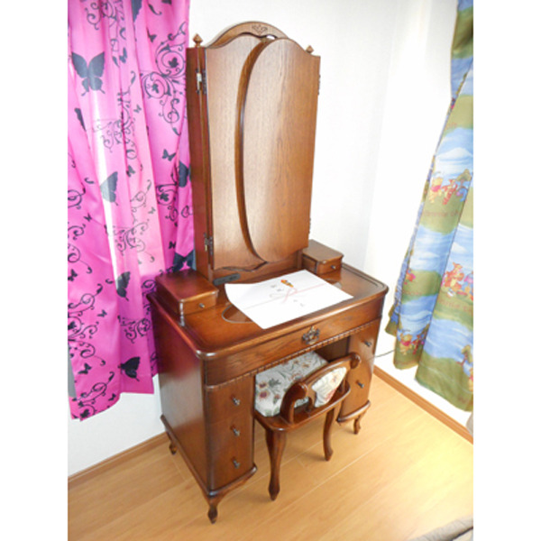 収納三面鏡フランソワ