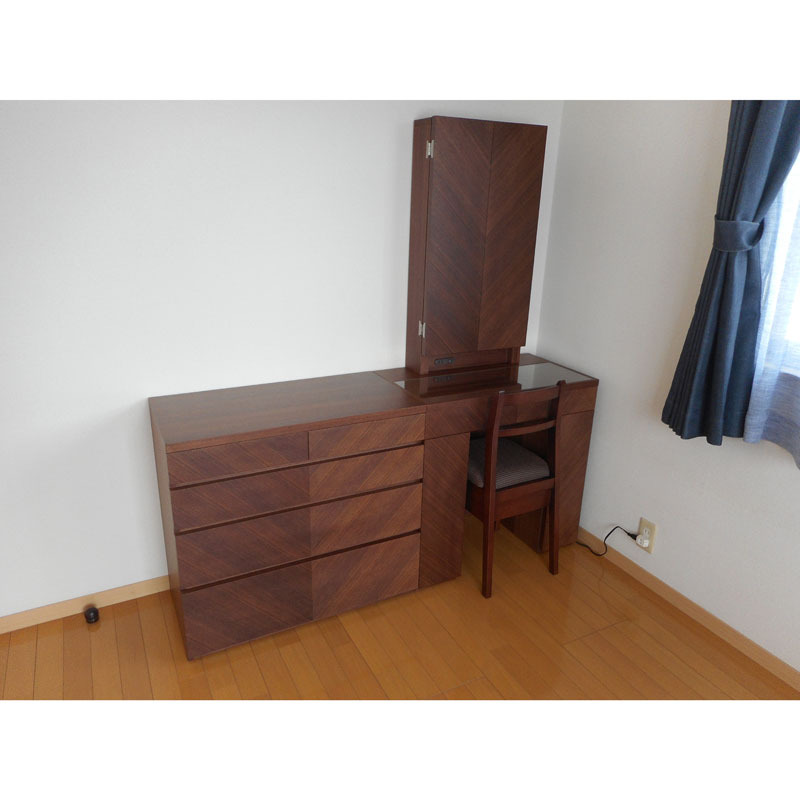 LED照明付き三面鏡ジュリエット