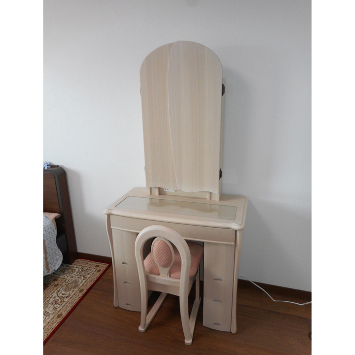 ＬＥＤ照明付き三面鏡キュアベル850