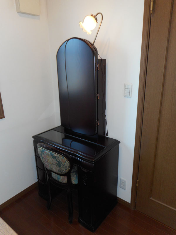 三面鏡ノーブル（七分三面収納タイプ） - 鏡台・ドレッサーの専門店